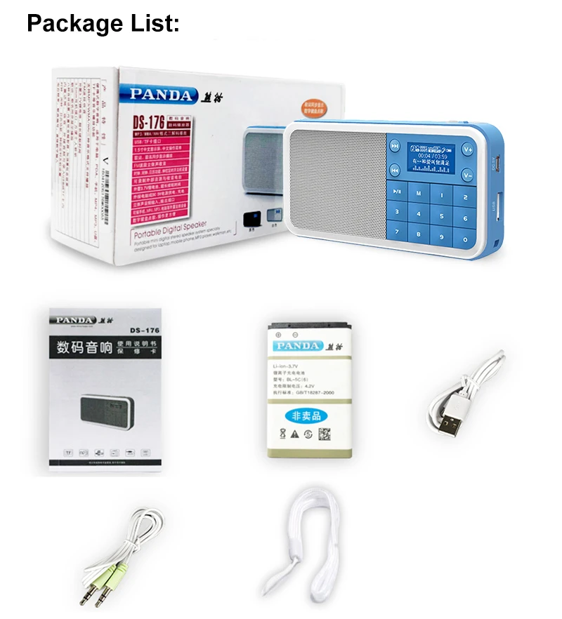 Портативный цифровой FM-радиоприемник карта памяти Walkman музыкальный mp3-плеер с