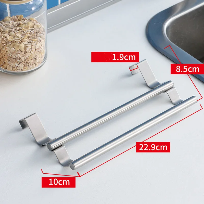 Двухслойная Полка для полотенец из нержавеющей стали полка хранения туалетной