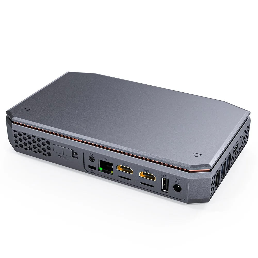 Четырехъядерный AMD A4 7210 Windows 10 мини ПК 2K HTPC с 2 HD MI двухдиапазонный телефон Wi Fi bluetooth