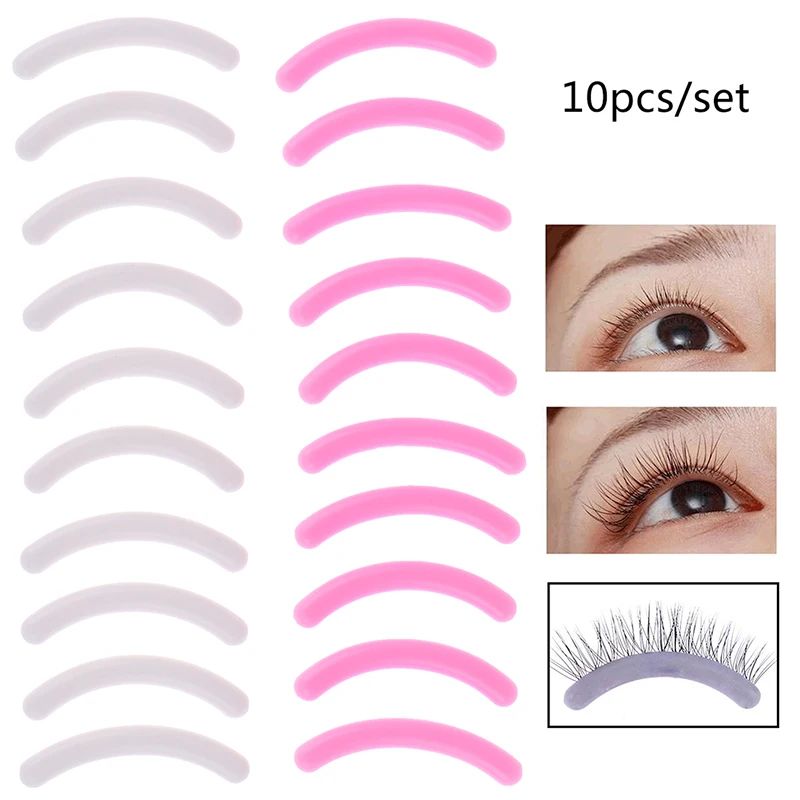 

10pcs/set Eyelash Curler Replacement Pads Universal Curling Elastic Rubber Pad