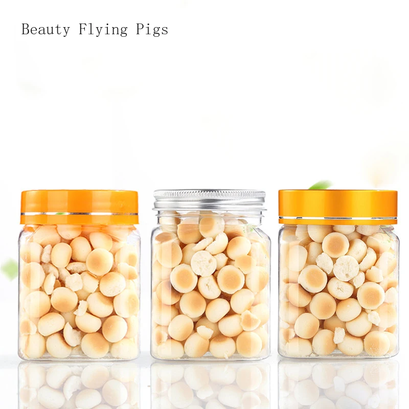 10 шт. белый прозрачный кухонный герметичный ящик для хранения продуктов питания