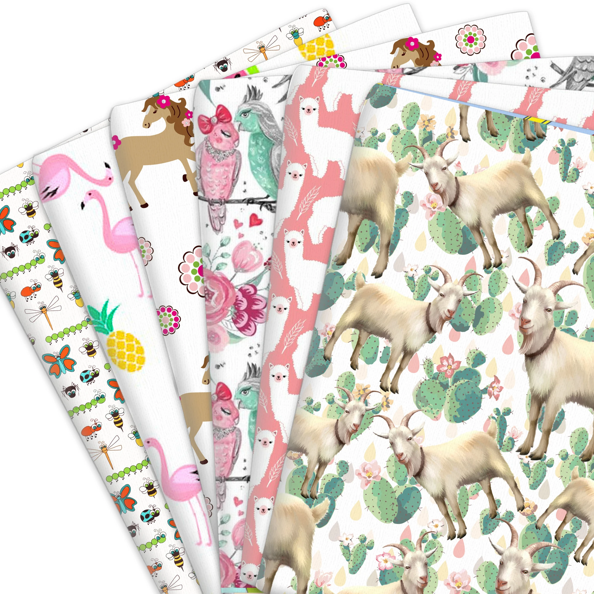 Животное ошибки 100% чистый или полиэстер хлопок Материал лоскутное Стёганое