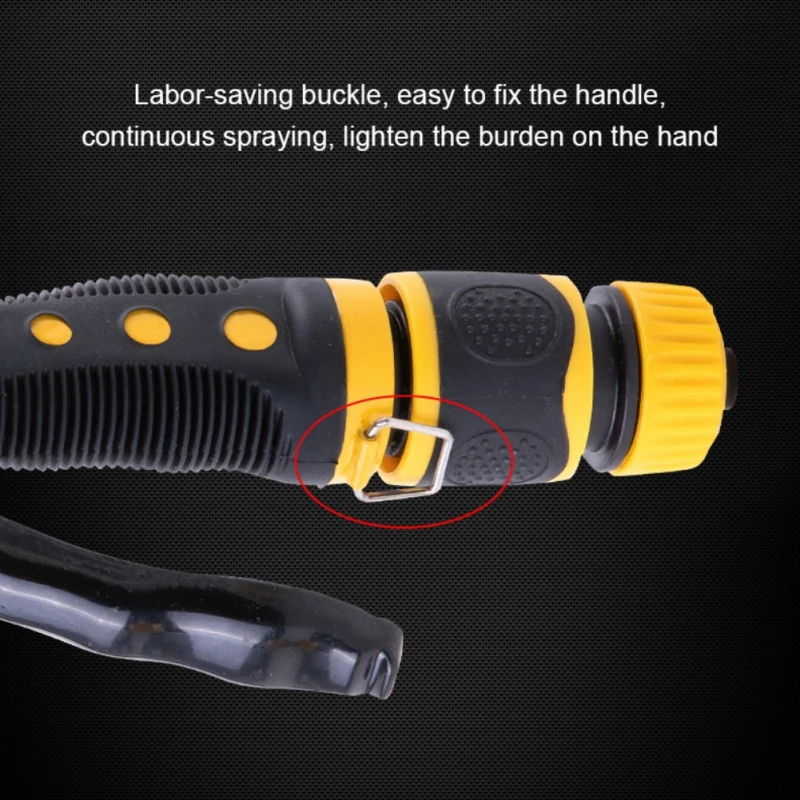 

DL8085 Water Gun 5-piece Set Long Rod Car Wash Water Gun Engineering Plastic + Alloy Material With Water Pipe