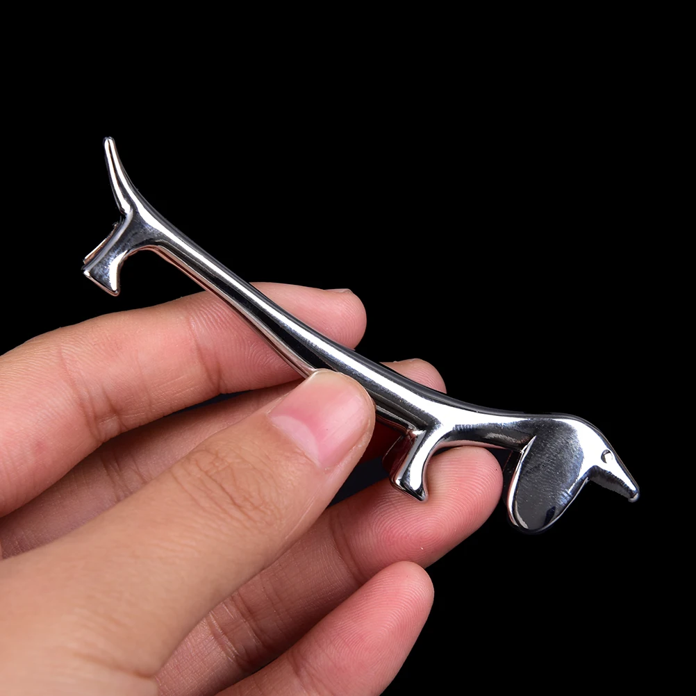 1 шт. Милая Собака Такса металлическая пилочка для ногтей кисть стойки держатель