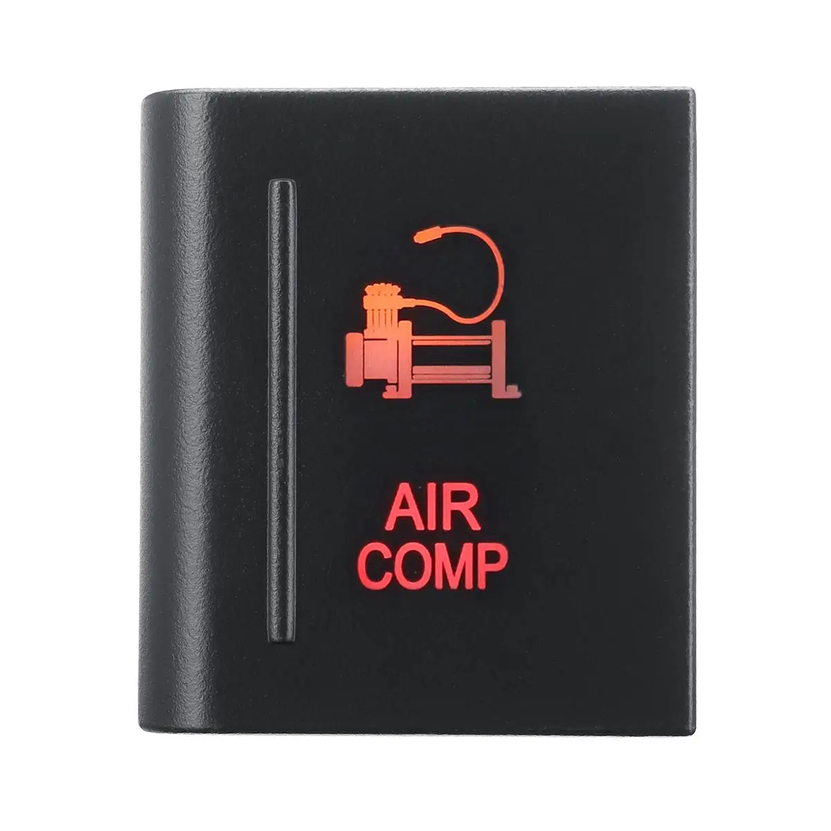 Air Comp Левая кнопка для автомобиля переключатель Янтарный/красный светодиодный задний передний точечный DC 12 В 3A противотуманный светильник внутренняя часть для VW для Amarok - Испускаемый цвет: Air Comp