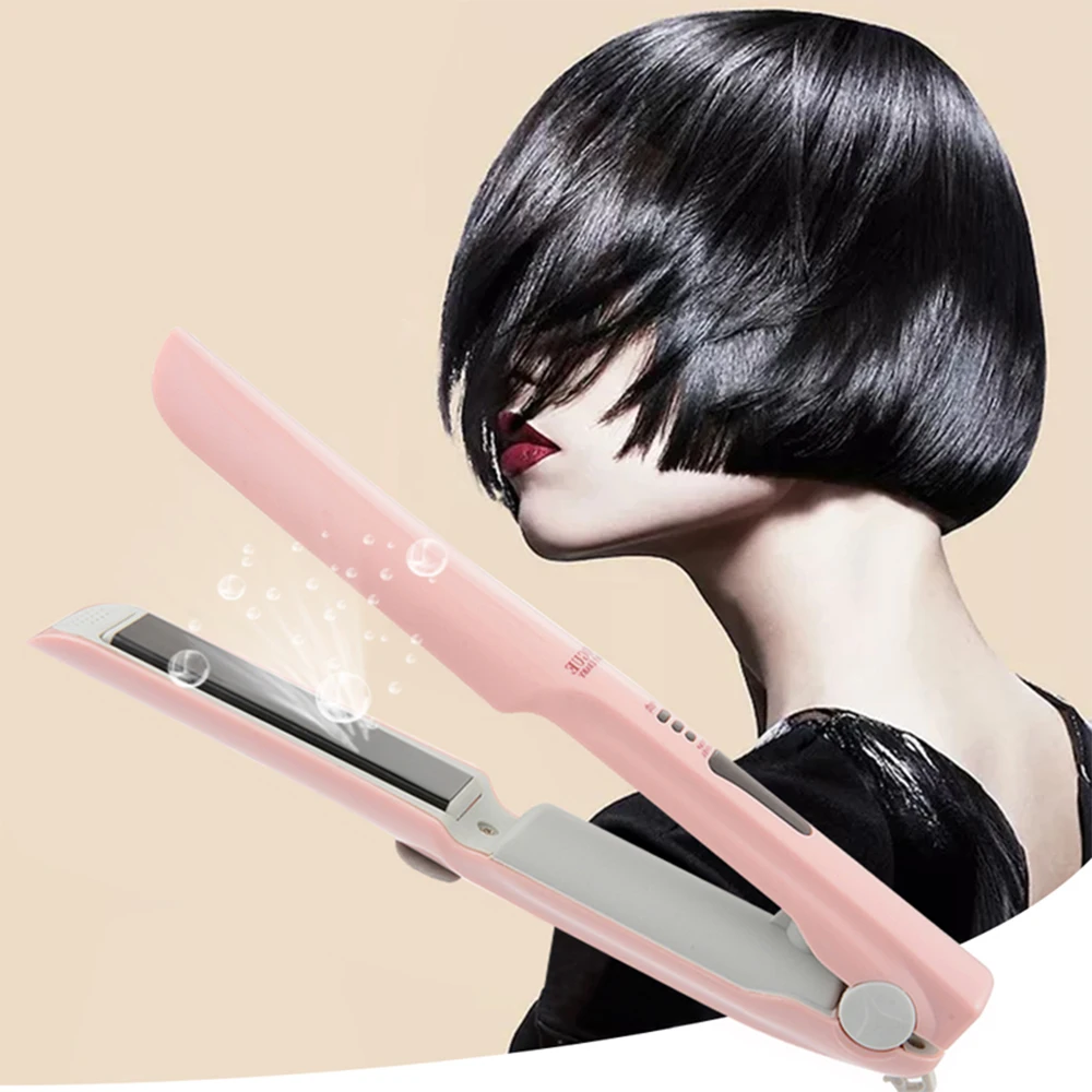 Профессиональный Выпрямитель для волос щипцы завивки светодиодный дисплей