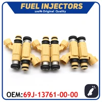 car fuel injectors nozzle 69j 13761 00 00 fit for yamaha f200 f225 outboard 2002 2012 cdh240 69j 13761 00