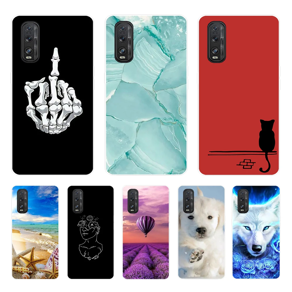 Для OPPO Find X2 Lite чехол черный бампер Fundas силиконовая Мягкая задняя крышка для OPPO Find X2 Neo FindX2 X 2 Pro x2lite чехол для телефона s