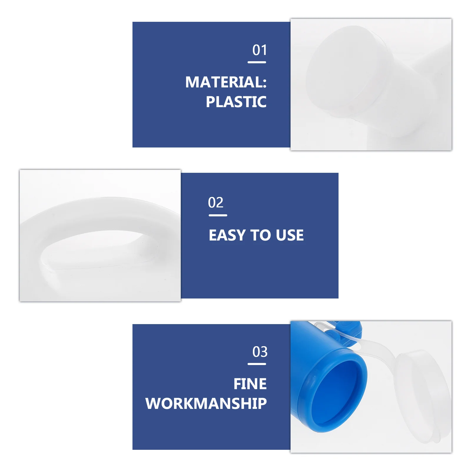 1 комплект портативный пластиковый мочевой горшок для пожилых людей бутылка мочи