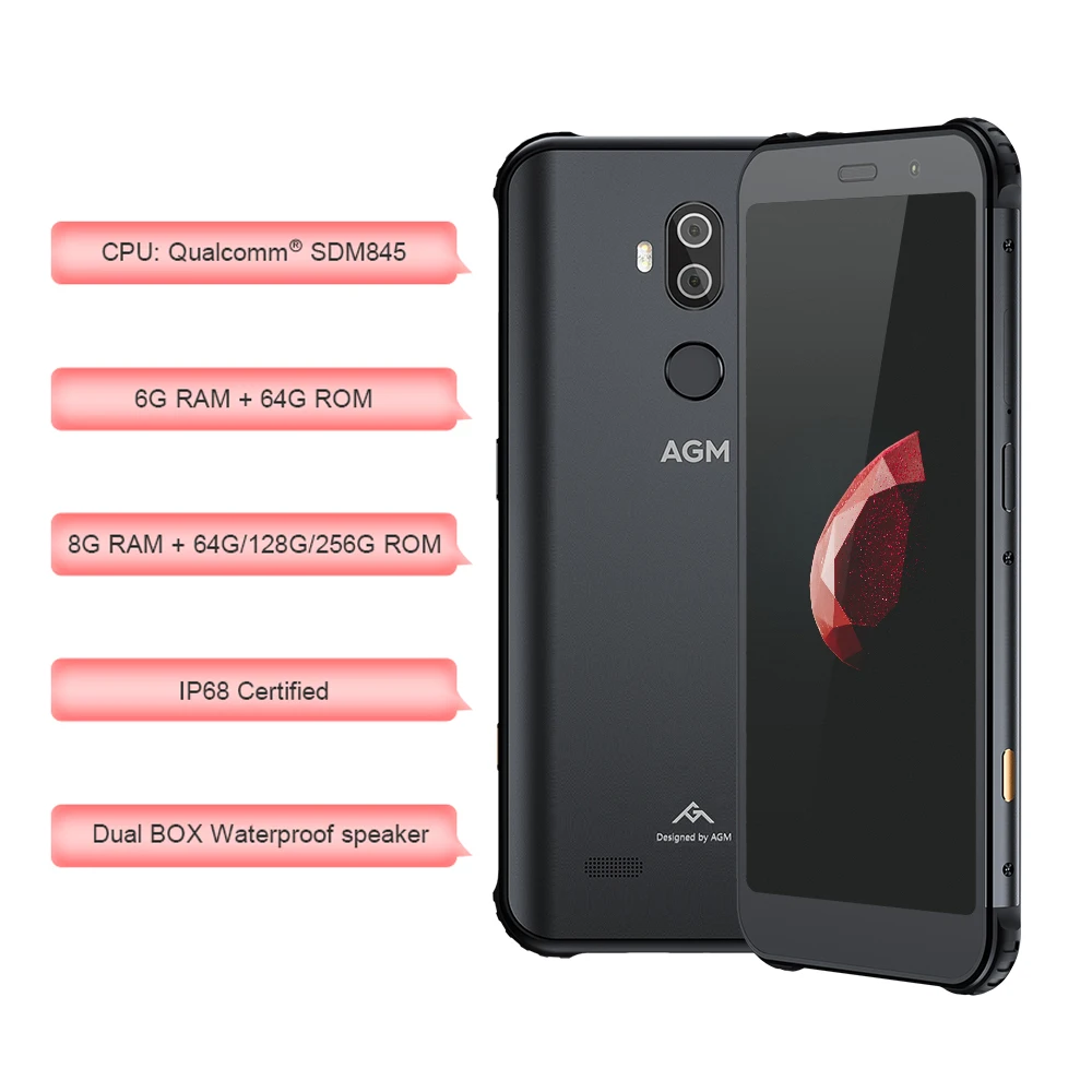 Смартфон AGM X3 8 + MIL STD 810G ГБ 128 " Android 1 5 99 мАч|Смартфоны| |