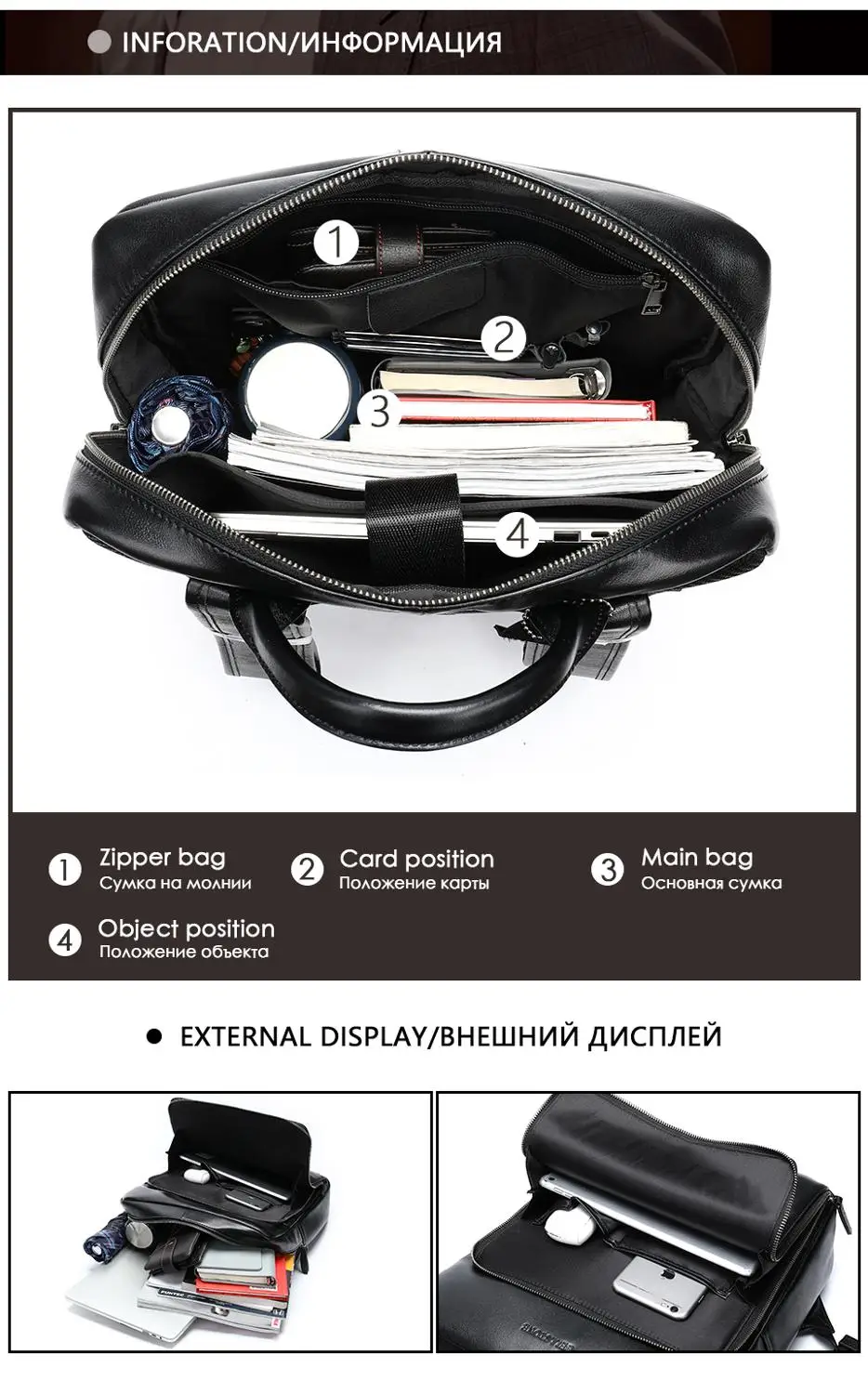 Мужской кожаный рюкзак MVA с защитой от кражи для ноутбука школьные сумки