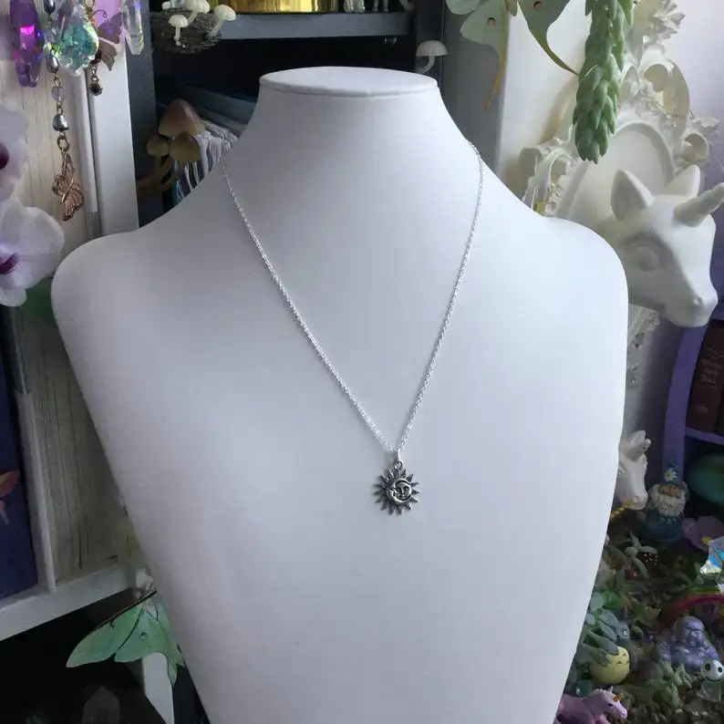 Подвеска в виде Солнца и Луны подвеска подарок | Украшения аксессуары