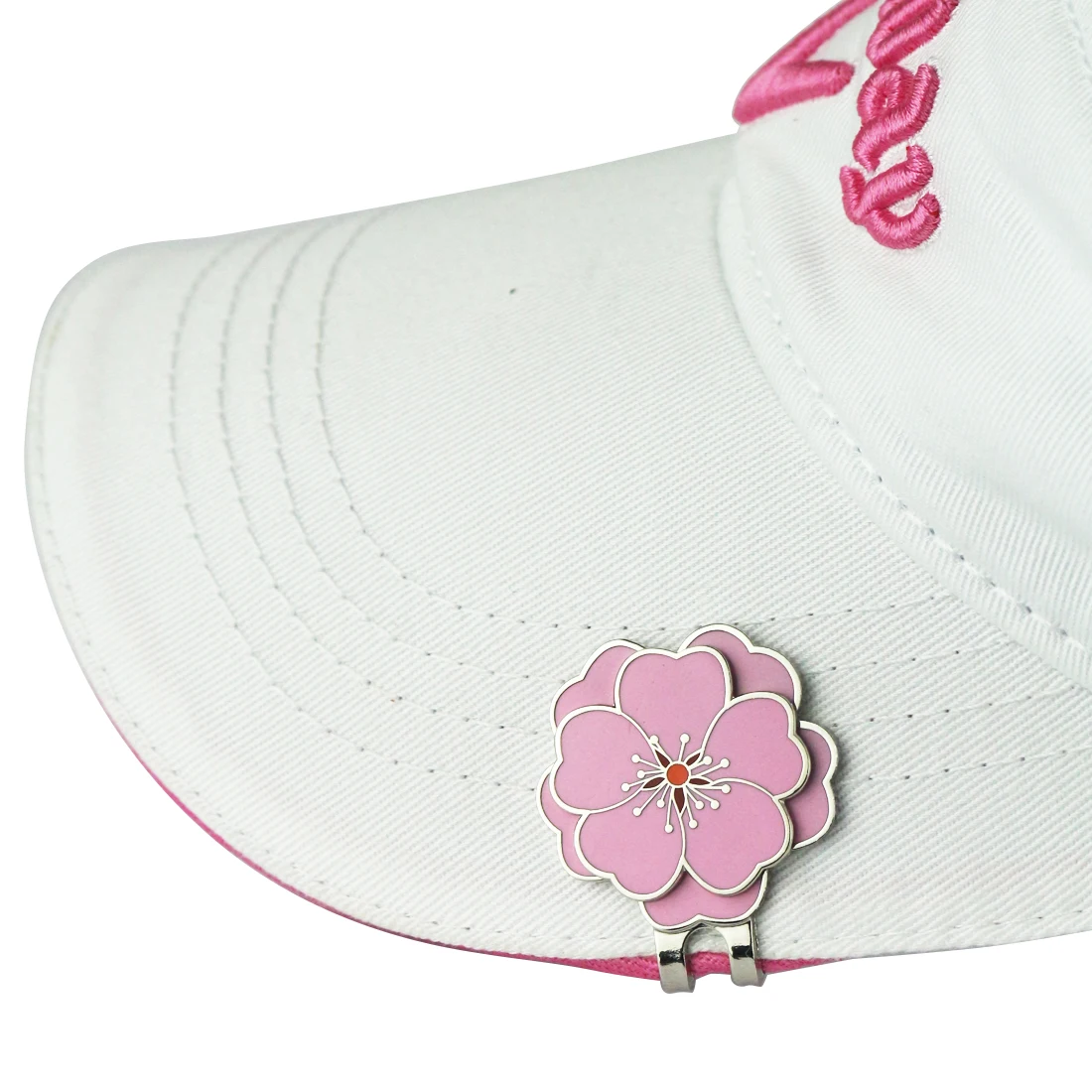 PINMEI Цветочная отметка для мяча гольфа набор зажимов шляпы зажимы кепки с