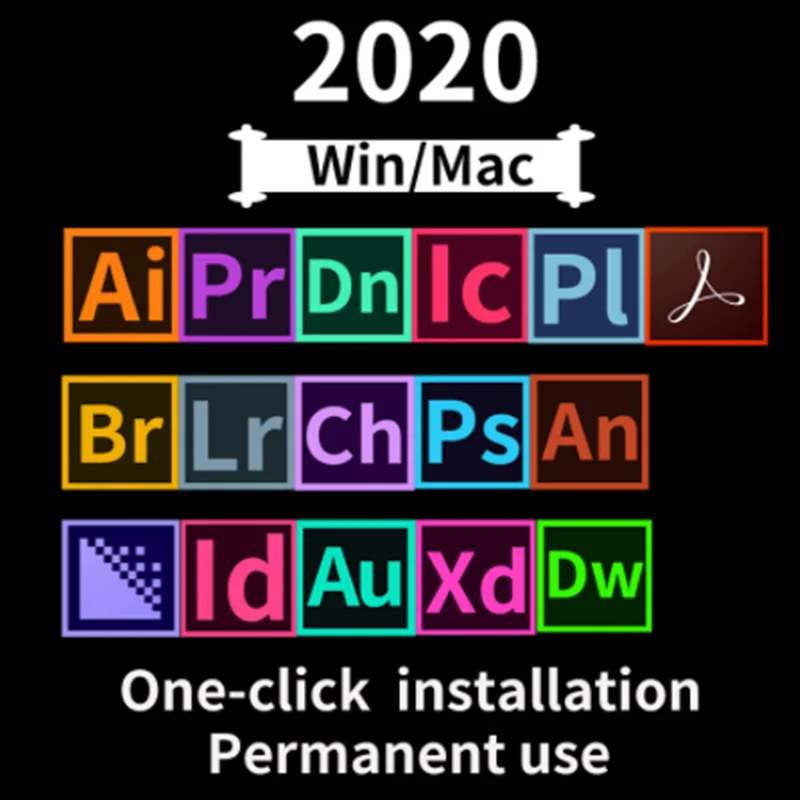 

Full Set of Software CC 2020 Buy Now Win/Mac Book