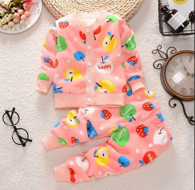 Комплекты детской одежды осенне-зимнее детское хлопковое повседневное