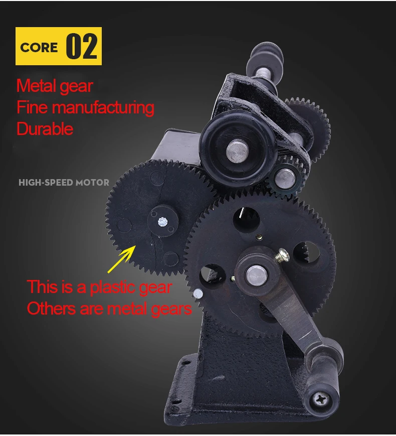 Ручная обмоточная машина двойного назначения ручной счетчик катушек намоточная