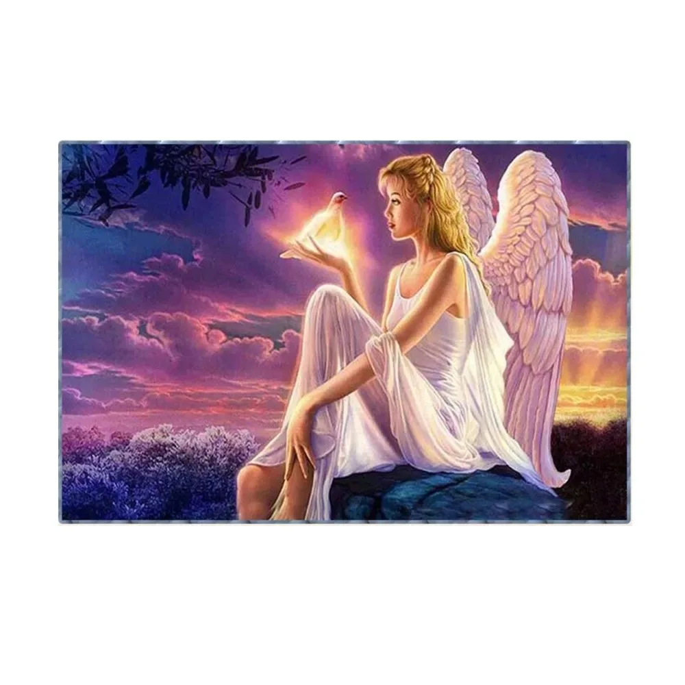 

5D DIY Diamond Painting New Portraiture Angel Full Diamond Embroidery Cross stitch Rhinestone Mosaic Baby Room Decoration Gift