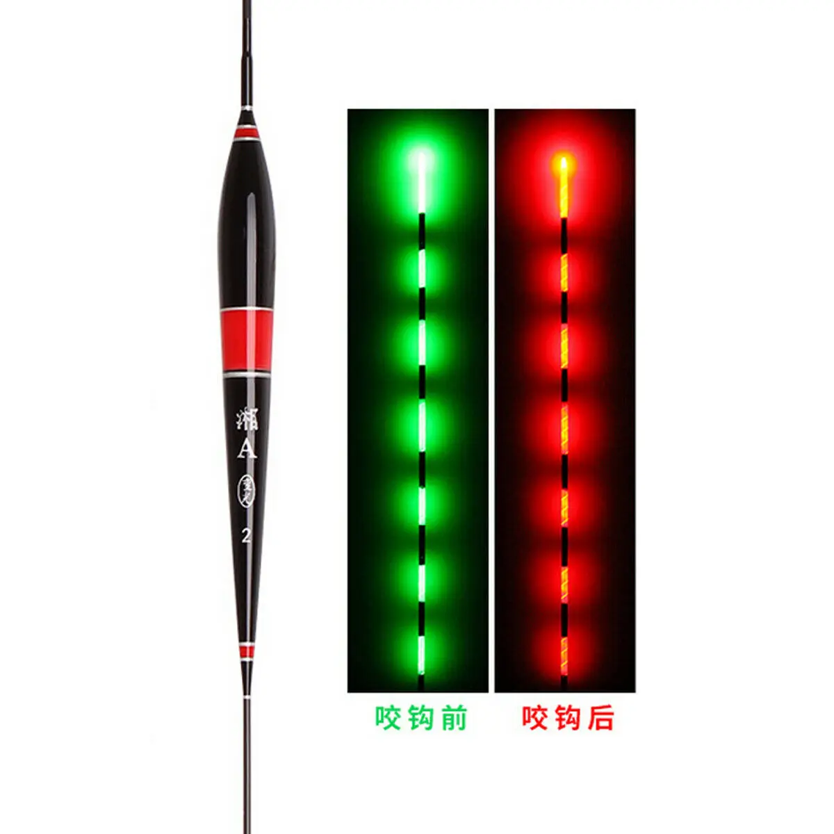 Newest Night Luminous Smart Fishing Float Glowing LED Fishing Bobber Fishing Float Gift for gathering guests - Цвет: 6