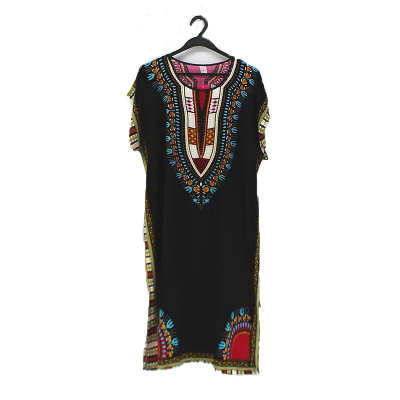 Туфли в африканском стиле Стиль одежда платье купальный халат из хлопка и 3D принт