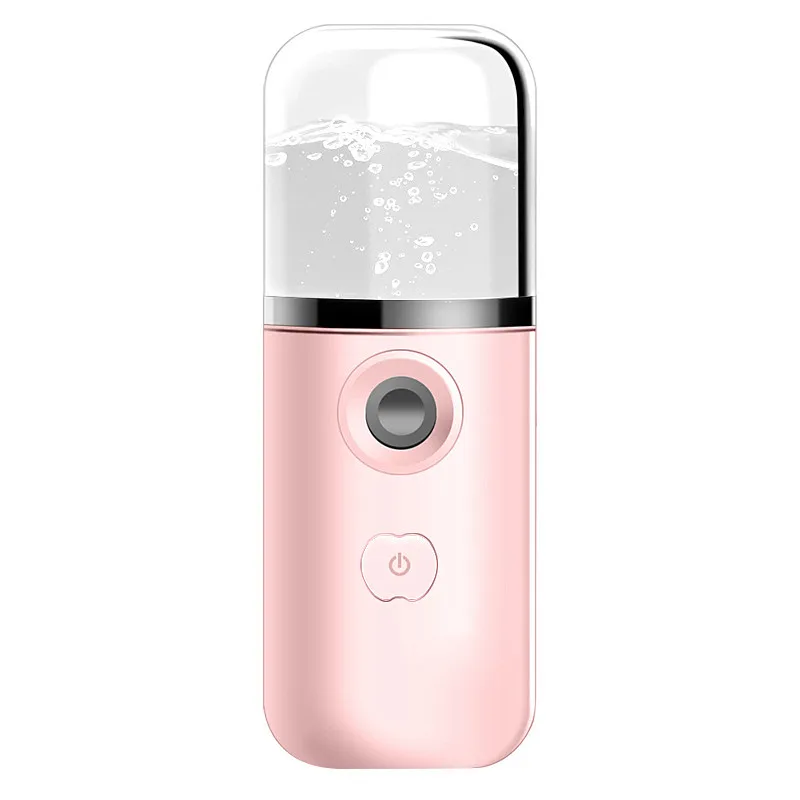 

1PC New Handheld Ultrasonic Mini Air Humidifier Portable Steam Face Humidifier USB Rechargable Humidifier For Car Home