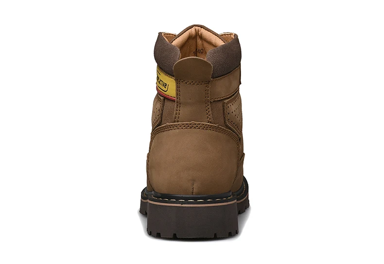 Camel Active/Новые мужские ботинки; зимние повседневные ботинки на нескользящей подошве с высоким берцем; мужские ботильоны из натуральной кожи на шнуровке; модные желтые ботинки