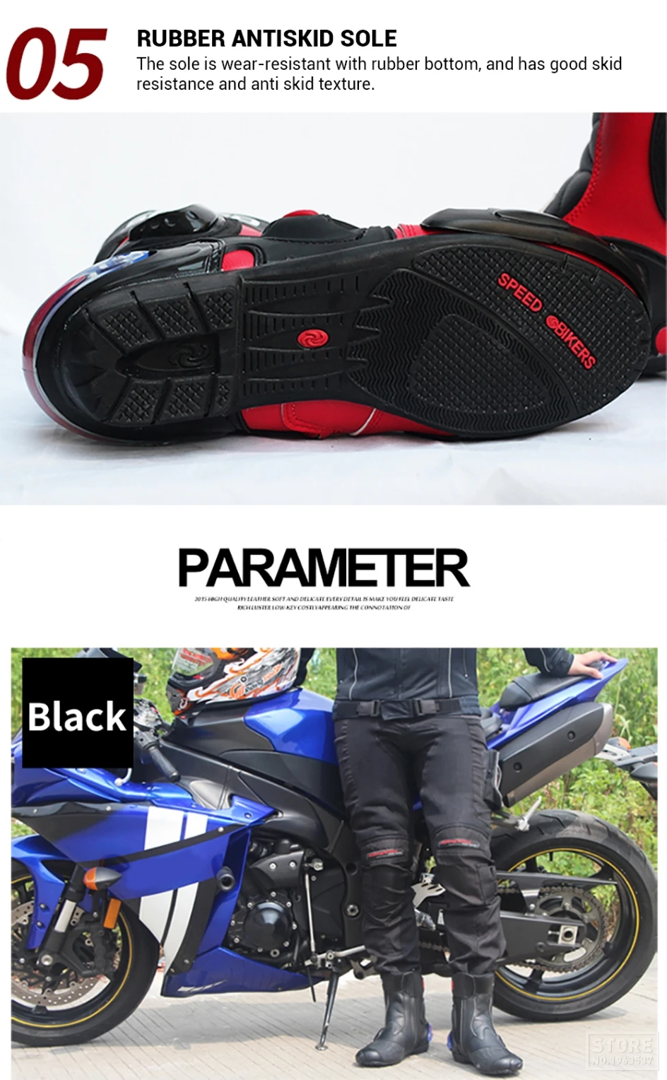 PRO-BIKER/скоростные ботильоны с защитным механизмом; ботинки в байкерском стиле; обувь в байкерском стиле для езды на мотоцикле; гоночные ботинки для мотокросса; цвет черный, красный, белый