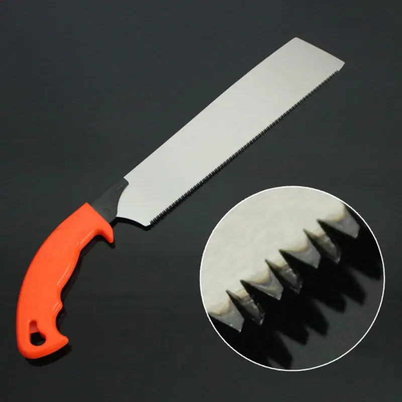 

Японская Тяговая пила Ryoba 416 мм, ручные инструменты для тонкой деревообрабатывающей точной пилы