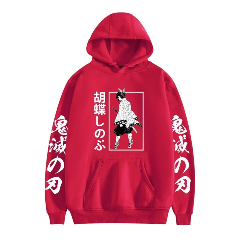 

Demon Slayer Kimetsu No Yaiba Men/women Hoodies Anime Unisex Harajuku Aesthetic 90s Sweatshirt Ulzzang Graphic Casual Male Hood