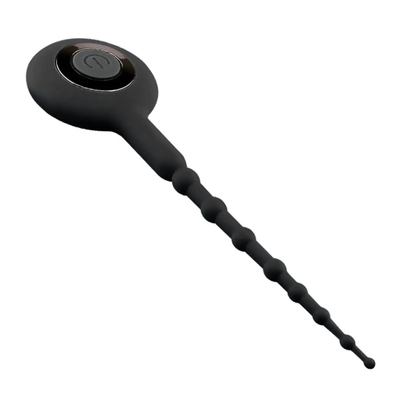 Вибратор для уретры 10 скоростей силиконовый катетер расширитель массажер