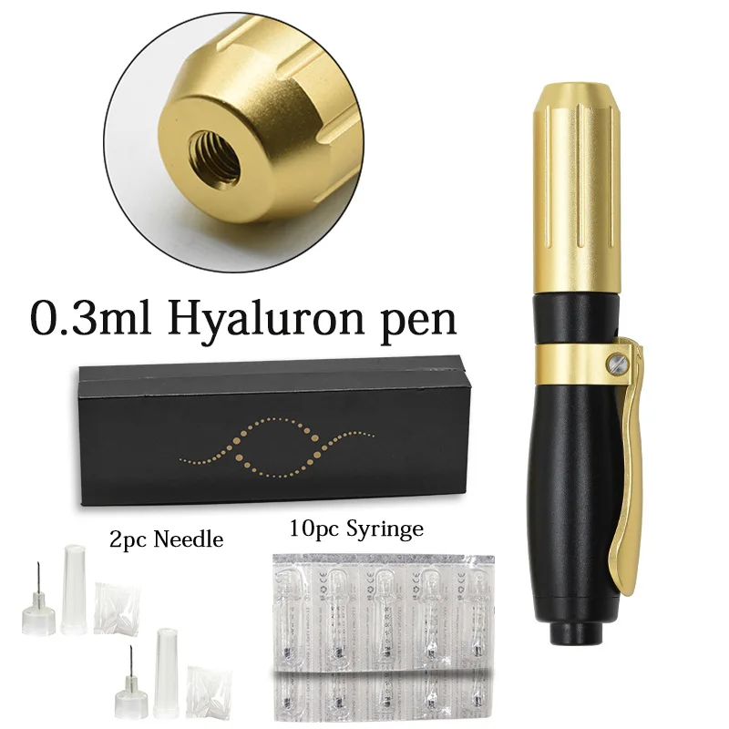 0.3ml Hyaluron Pen Без иглы инъекции гиалуроновая сыворотка ручка для против морщин водяной Мезотерапия пистолет гиалуроновая ручка высокого давления гиалуроновая ручка - Номер модели: 0.3ml Hyaluron Pen