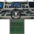 120 Стикеры рокер метка переключателя наклейка цепи Панель световой Стикеры