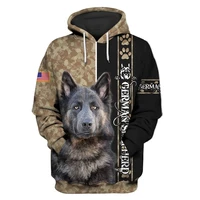 mens hoodie 3d printed german shepherd dogs for women unisex harajuku fashion animal hooded sweatshirt casual jacket pullover
