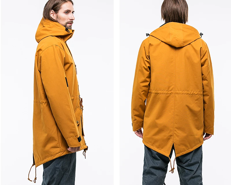 Лыжная куртка LDSKI парка для сноуборда водоотталкивающая толстовка тонкая