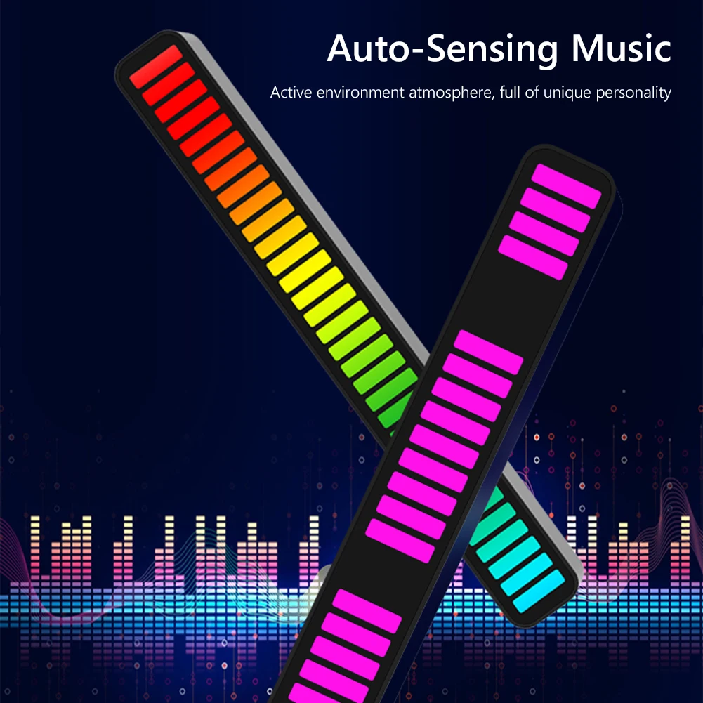 Музыкальная палочка с голосовой активацией 32-битная RGB-подсветка | Лампы и