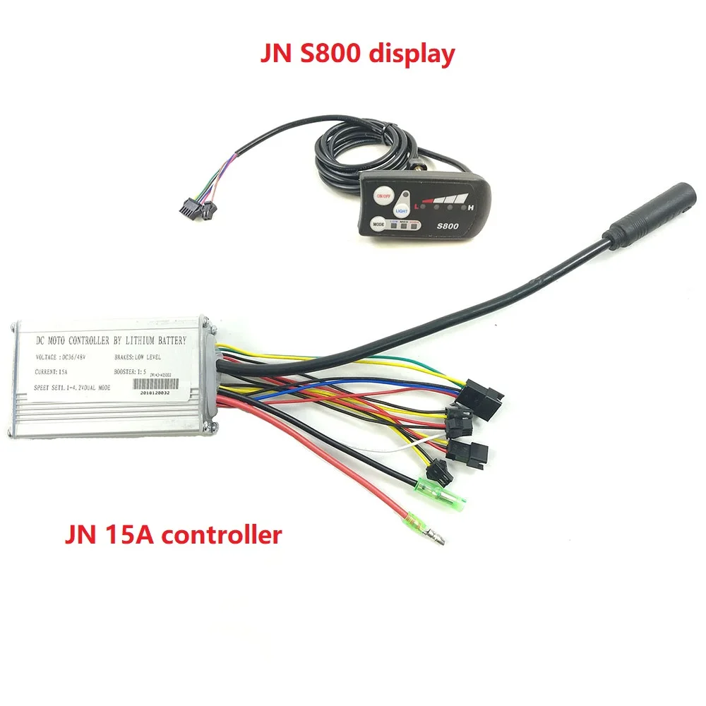 Когда-нибудь S800 дисплей 36 В/48 В 15A 22A контроллер 250W350W500W серии JN Электрический велосипед Стандартный квадратный контроллер Функция