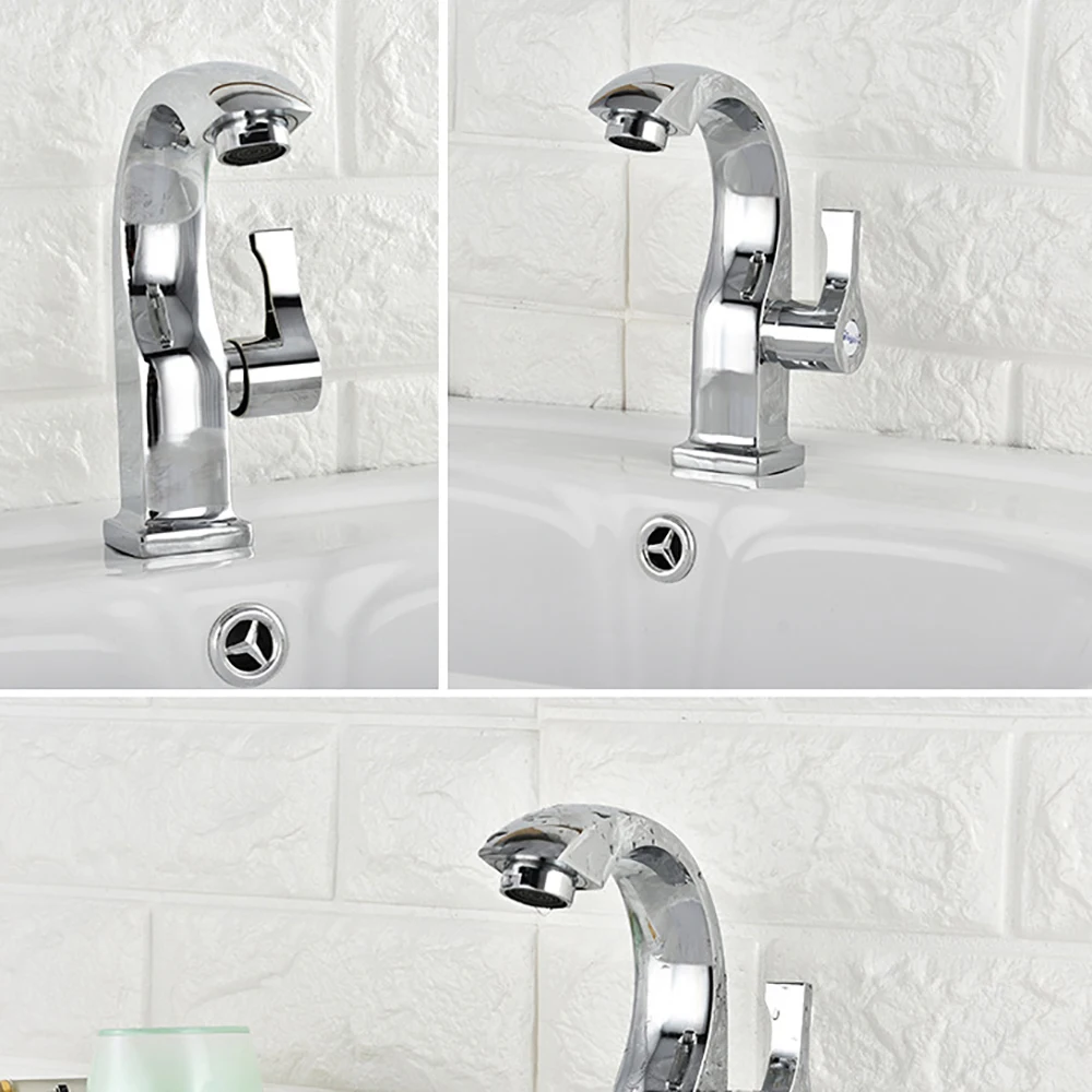 Кухонная раковина для ванной комнаты Cooper Tap с одной ручкой Носик кран холодной