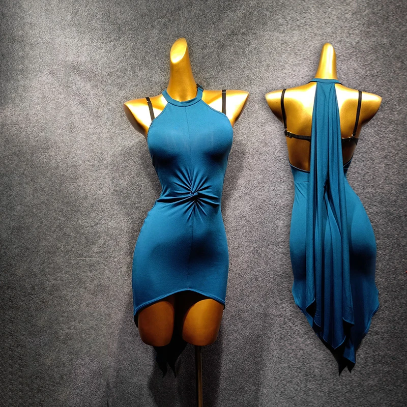 

Женское платье для латиноамериканских танцев, пикантные костюмы для бальных Танго, сальсы, румбы, одежда для выступлений для взрослых