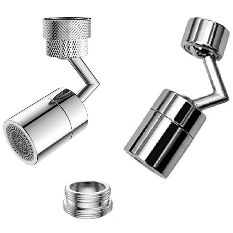 

720 Degree Swivel Sink Faucet Aerator Water Tap Adapter for Kitchen Bathroom Super Water Saving Tap Faucet