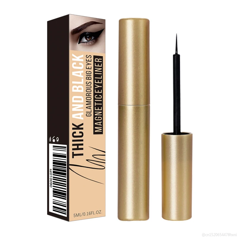 

Ibcccndc 6ml Magnetic Liquid Eyeliner for Magnets Eyelashes Fast Drying Easy Wear Long-lasting Waterproof Eye Makeup TSLM1