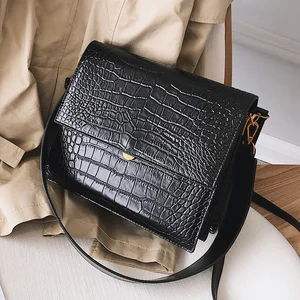 fashion crocodile chains womens designer handbags high quality pu leather women totes ladies alligator shoulder crossbody bags free global shipping