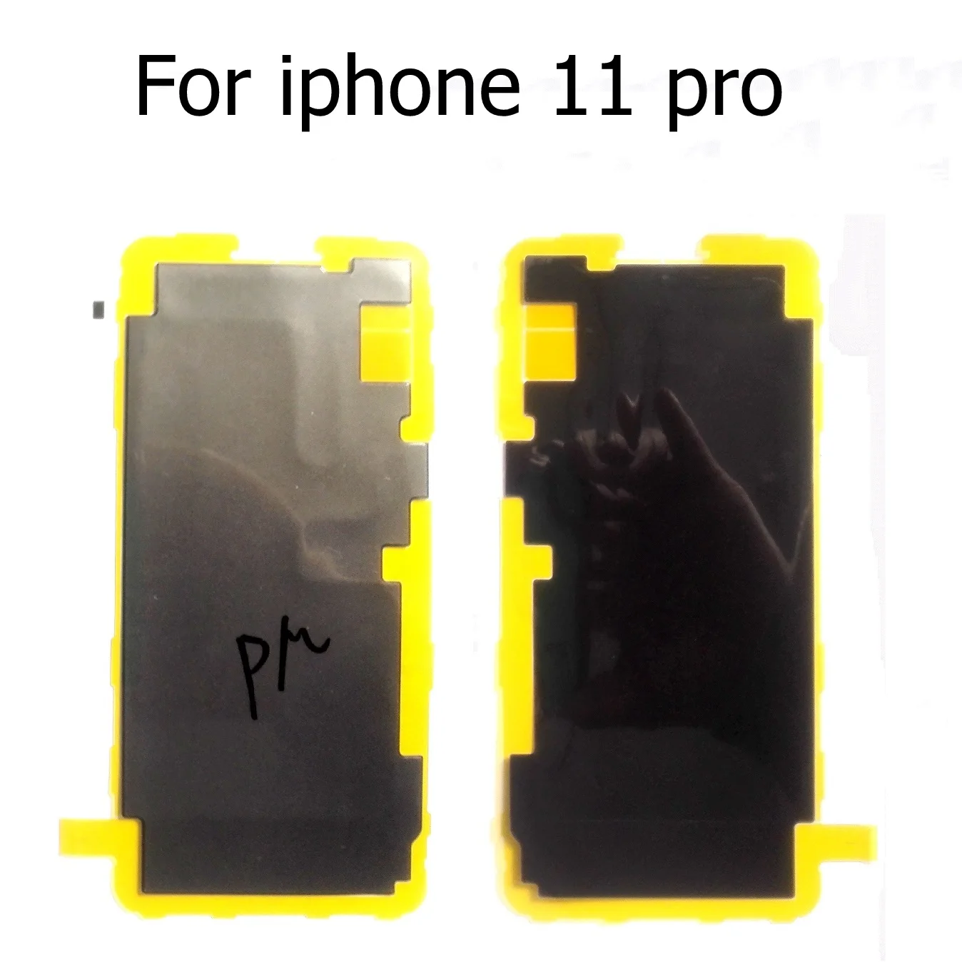 Термостойкая наклейка клей на дисплее LCD металлический чехол для iPhone 11/11 Pro /11 Max