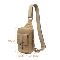 tactical shoulder bag men utility crossbody chest pack military rucksack outdoor sports camping traveling hiking hunting bags