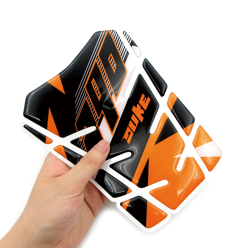 Новинка мотоциклетная 3D резиновая наклейка на бак защитные наклейки