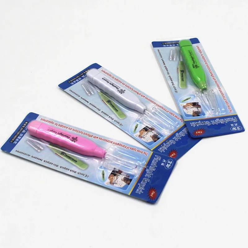 1 предмет светодиодный свет уха Палочки чистый средство длоя удаления воска