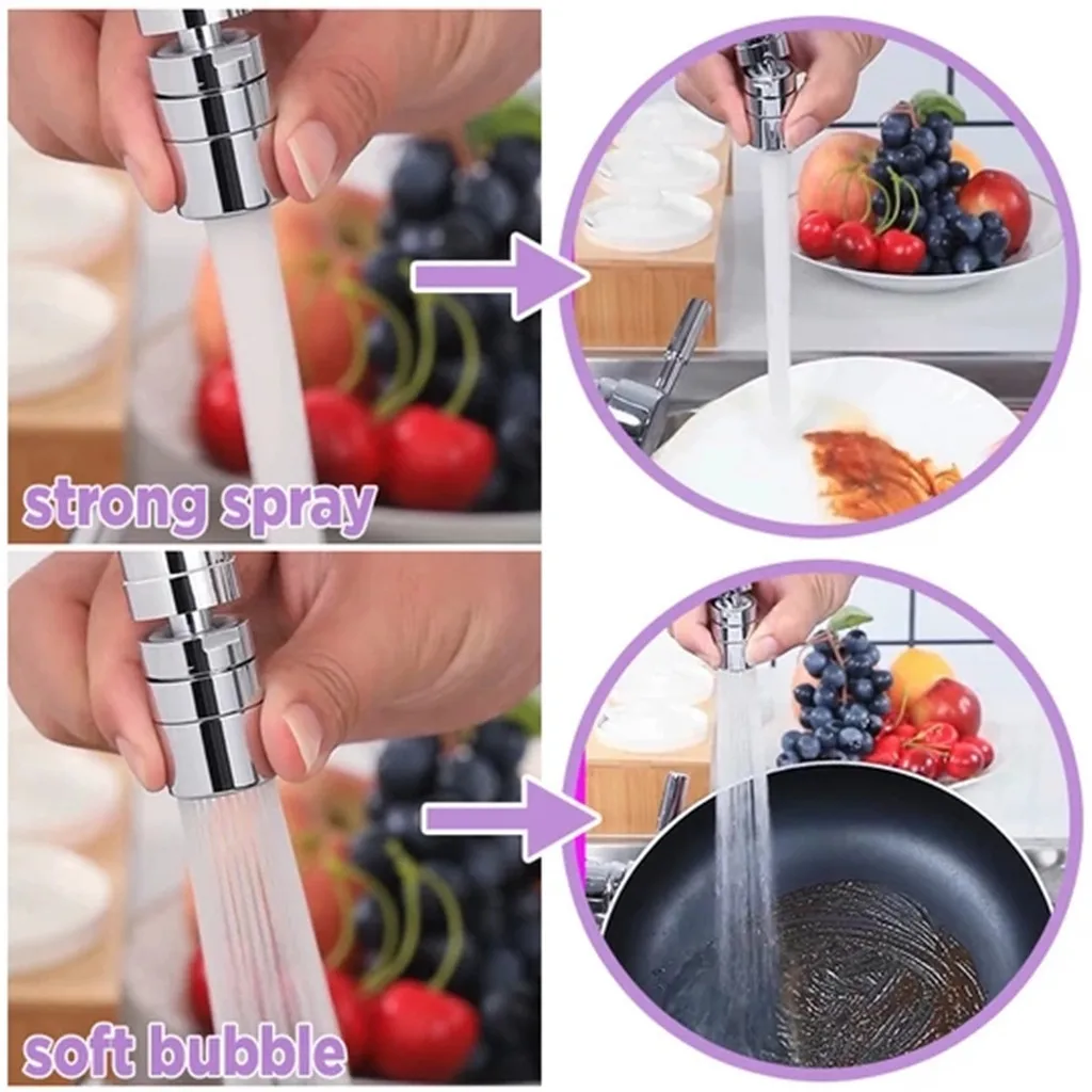 Латунный Смеситель для экономии воды поворот на 360 градусов | Дом и сад