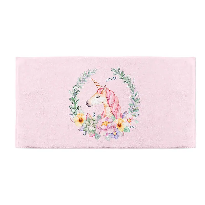Быстросохнущее пляжное полотенце Единорог Prime из Микрофибры Мягкое Одеяло