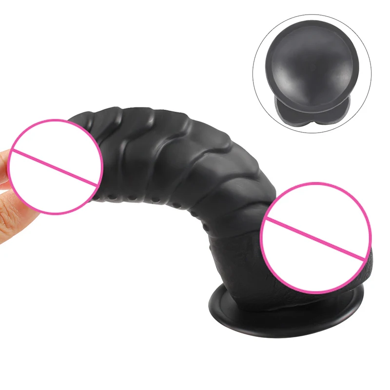 Реалистичный искусственный пенис животное фаллоимитатор анальный с присоской