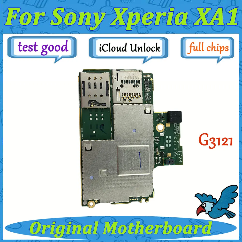Для Sony Ericsson Xperia XA1 G3121 полная рабочая Материнская плата Тест хорошие полные