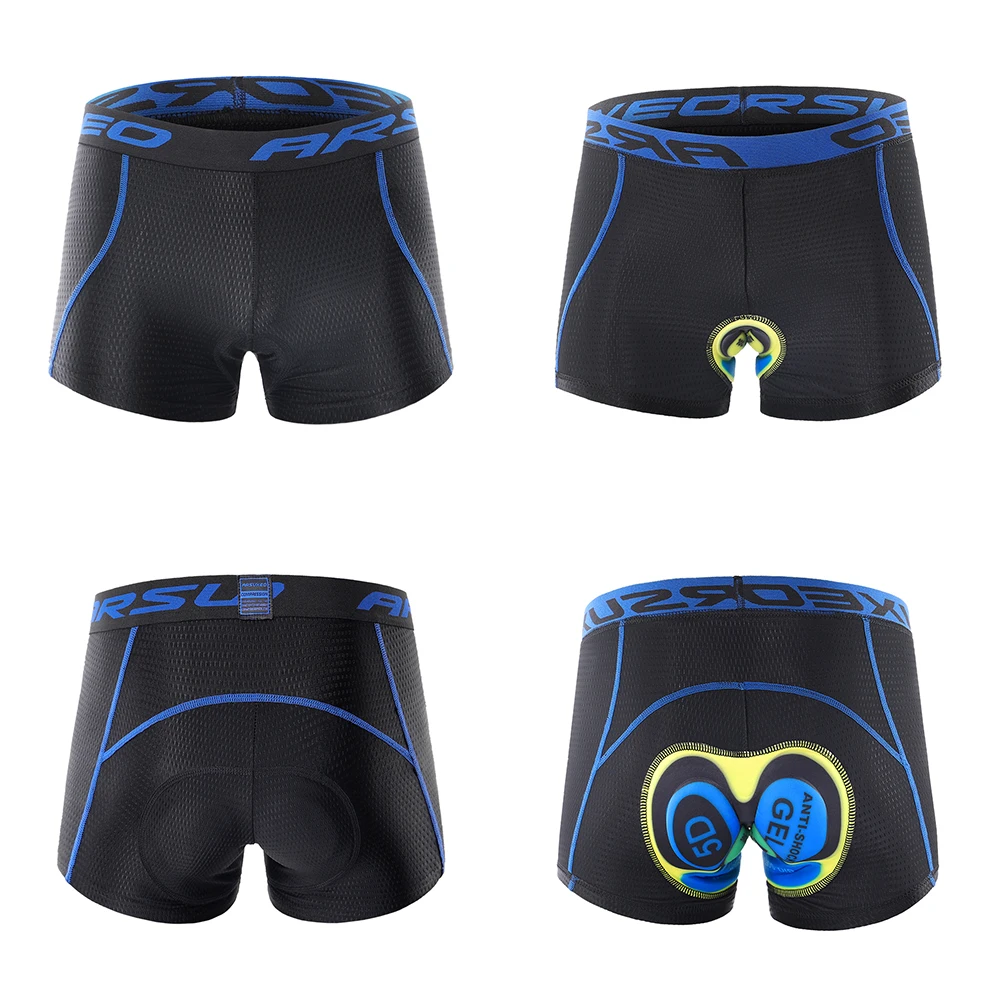 Шорты ARSUXEO мужские для горных велосипедов спортивные дышащие свободные