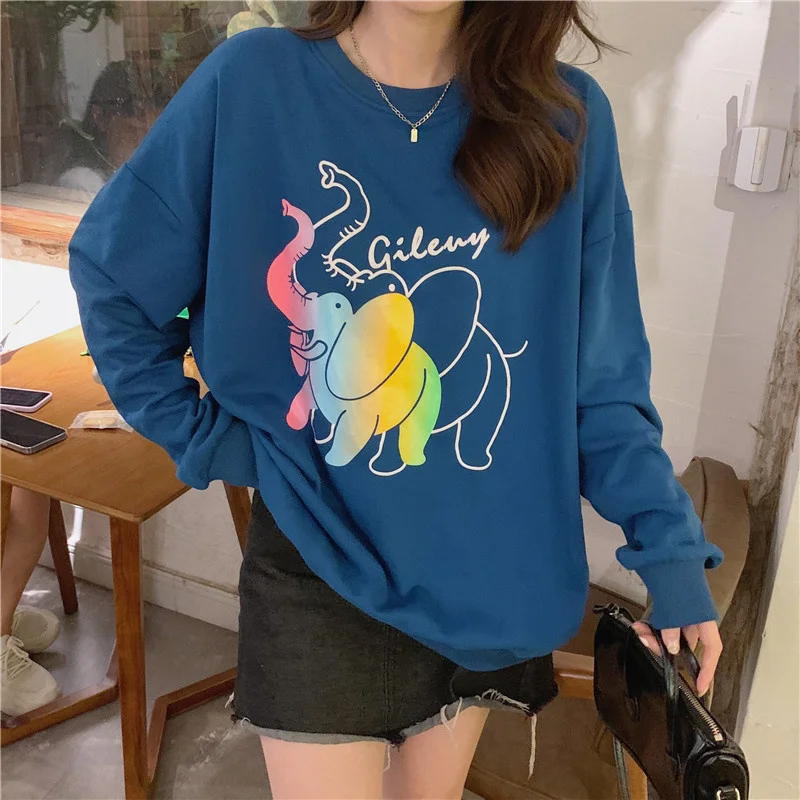 

Original Idle Style Cartoon Elephant Printing Break